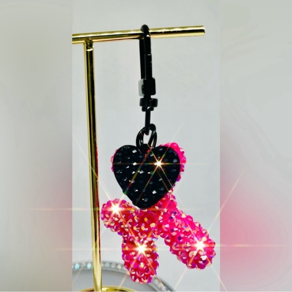 Bling Balloon Dog Purse Charm/ Keychain - Picture 3 of 5